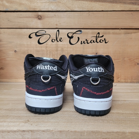 🆕️ Nike SB Dunk Low Pro QS 4 Wasted Youth Dunk - Picture 4 of 7